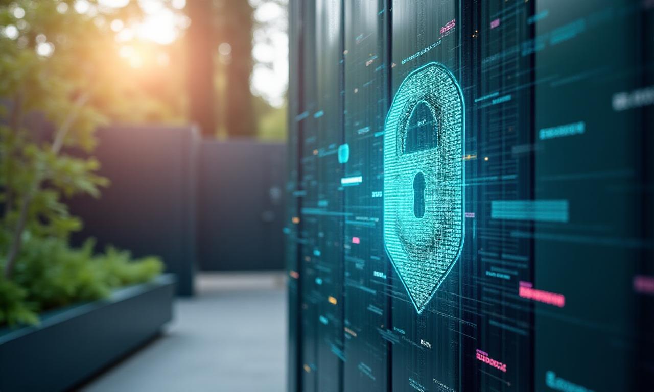 Concetto di sicurezza e privacy protetta