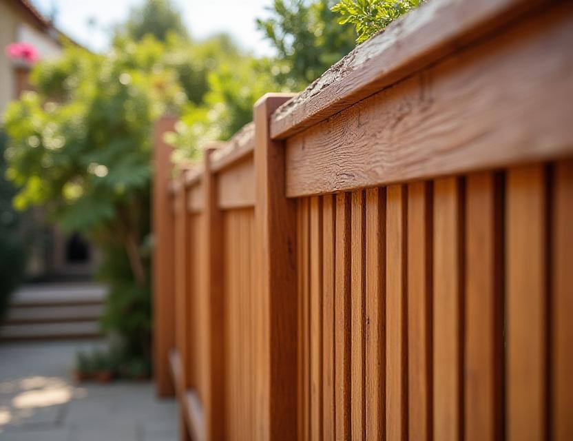 Villetta con staccionata elegante